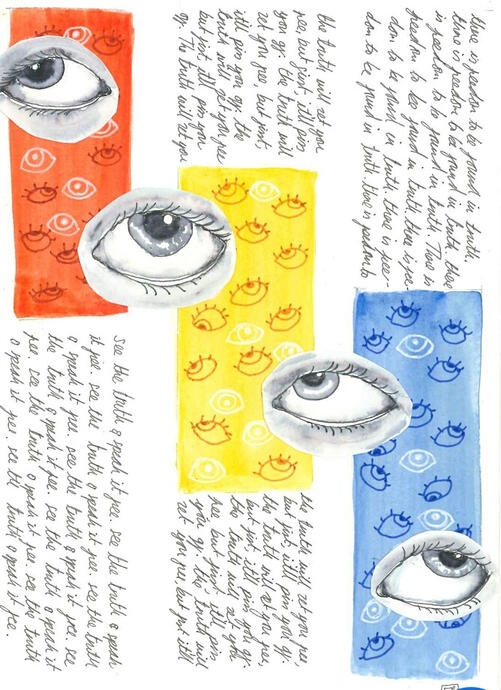 ‘The Eyes Have It’ motif design